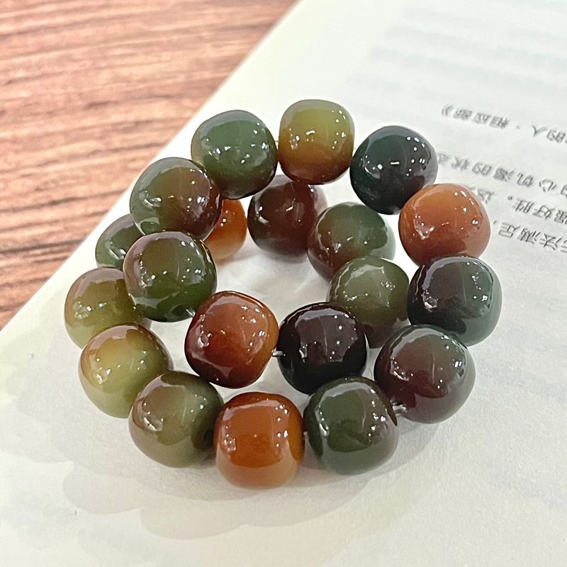 original ecology bodhi bracelet genuine hand toy decompression pliable temperament dunhuang charcoal burning bodhi root crafts buddha beads bracelet female