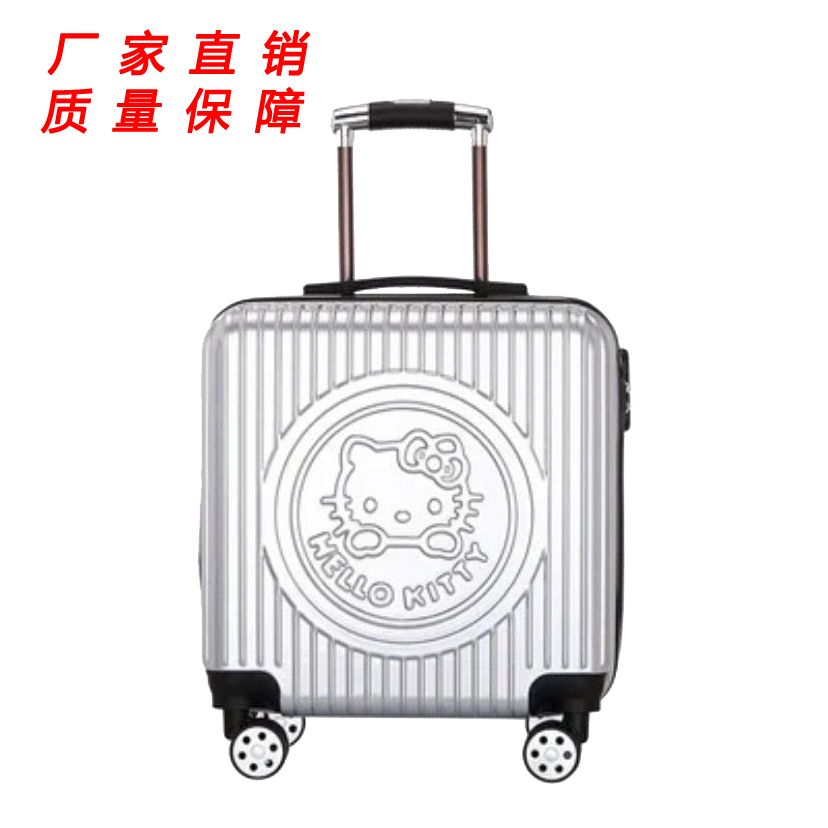 cartoon luggage 20-inch suitcase female password suitcase student luggage universal wheel hand gift birthday gift