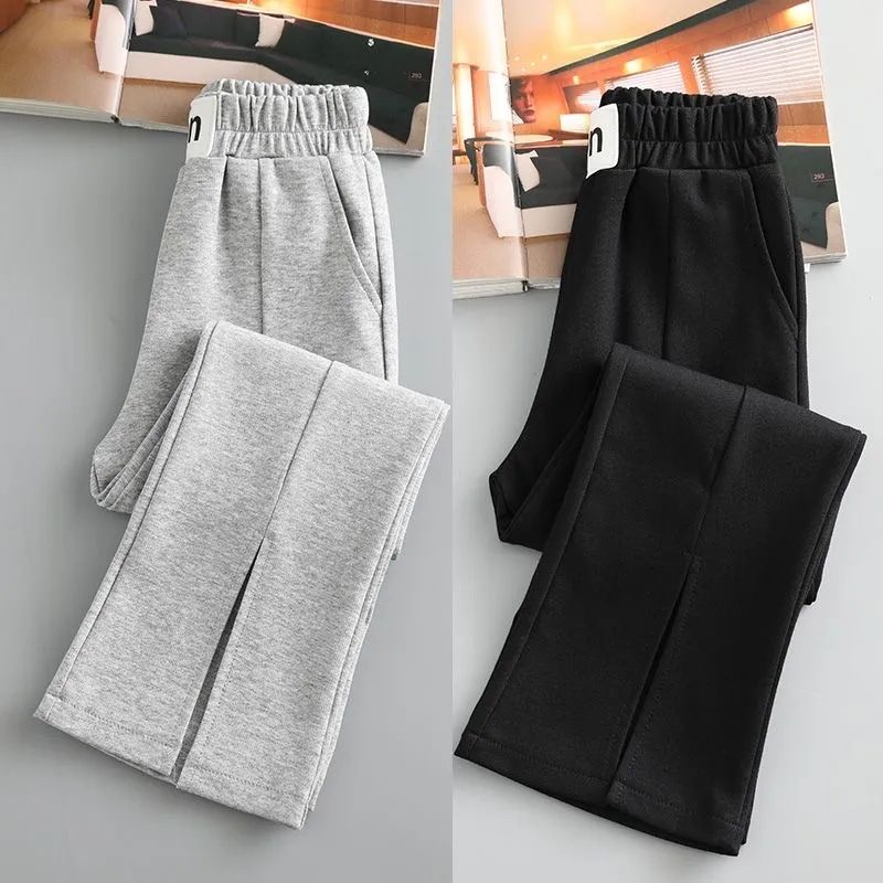 Girls Fred Pants Spring and Autumn 2024 New Internet Celebrity Fashionable Children's High Waist Casual Pants Children's Baby Fried Street Pants