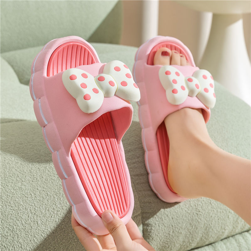 summer women‘s cute platform platform non-slip high heel home slippers indoor and outdoor leisure word beach slippers