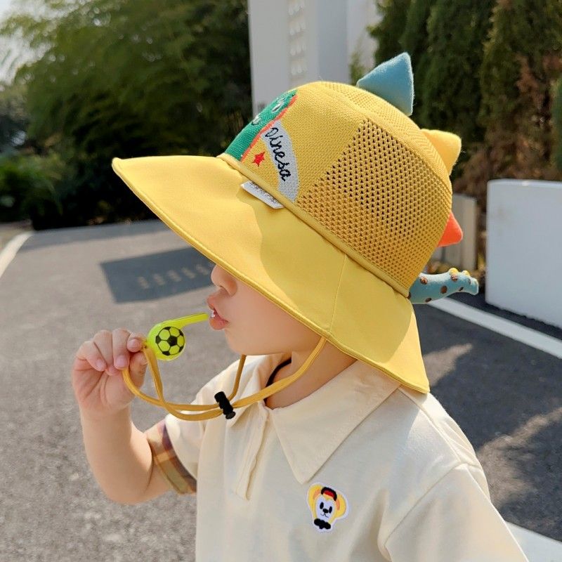 baby hat spring and autumn baby sunshade hat children‘s summer net bucket hat boys and girls big brim sun protection hat