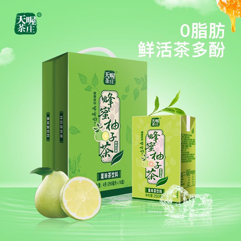 ten wow honey citron tea 250ml * 16 boxes of beverage gift box tea beverage whole box wholesale