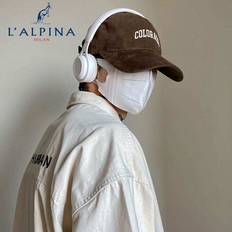 lalpina big head circumference hat wide brim deepening baseball cap men‘s big face sun protection soft top couple peaked cap tide