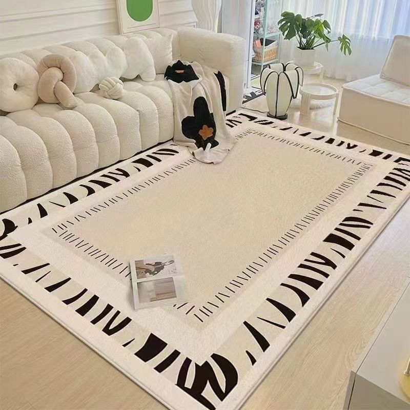 carpet living room light luxury sofa table carpet modern minimalist new high grade velvet bedroom entrance floor mat minimalist room