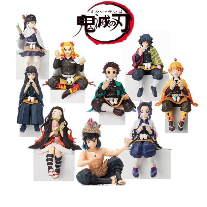 kimetsu no yaiba hand-made rice ball tanjirou mi dou shan yi instant noodle pressure desktop case car decoration gift