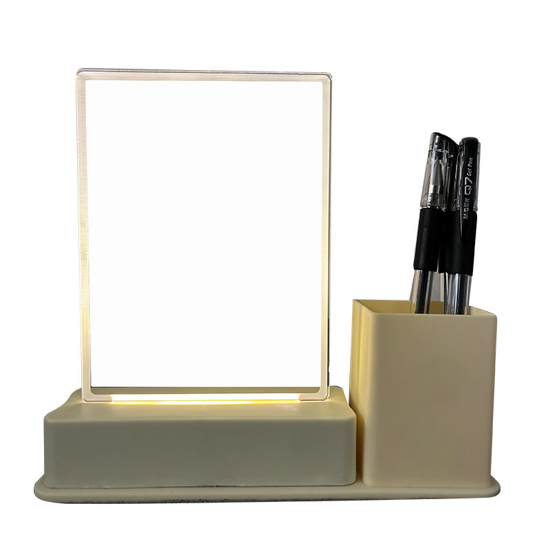 Pen Holder Small Night Lamp College Entrance Examination Inspirational Decoration Motto Learning Is Very Bitter Insist Cool Students' Prize Gift