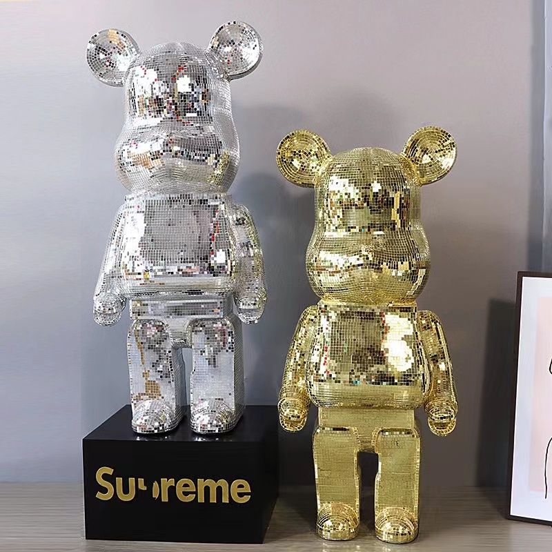 trending cartoon violent bear coin bank modern simple tv cabinet light luxury large floor creative decorations decoration