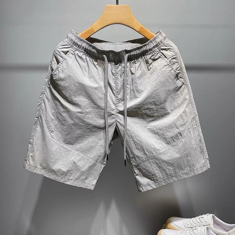 2023 summer fashion new casual shorts men‘s korean-style loose outer wear shorts youth quick-drying beach pants