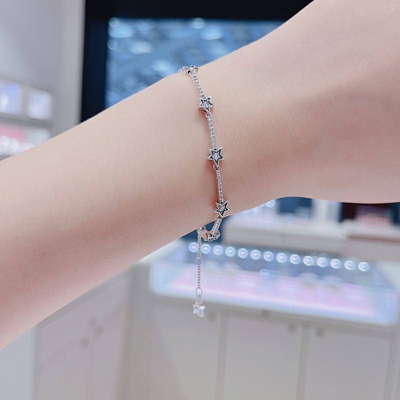 beautiful pan star bracelet bracelet 925 silver niche gift for girlfriend bracelet valentine‘s day gift 520 ornament bracelet