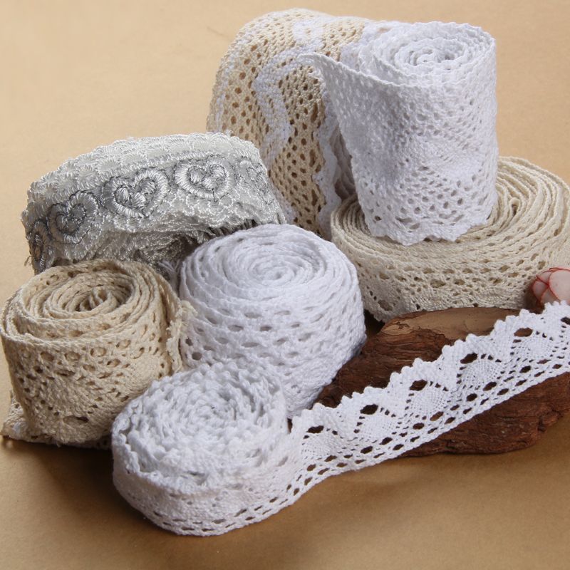 new lace accessories decorative handmade diy material package embroidery cotton sewing lace accessories lace ribbon