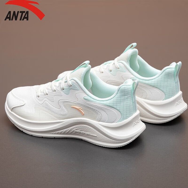 anta women‘s shoes walking ultra-light running shoes summer tide shoes breathable running shoes lightweight soft sole shock absorption aerobic sneaker