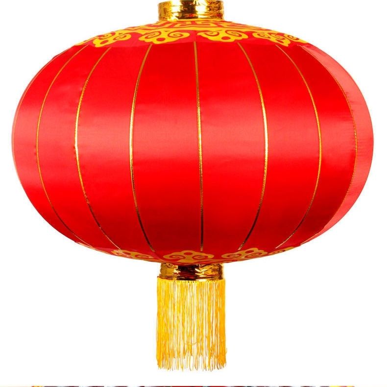 Red Lantern Household Outdoor Waterproof and Sun Protection Lantern New Spring Festival Gate Decoration Lantern Lantern Collection