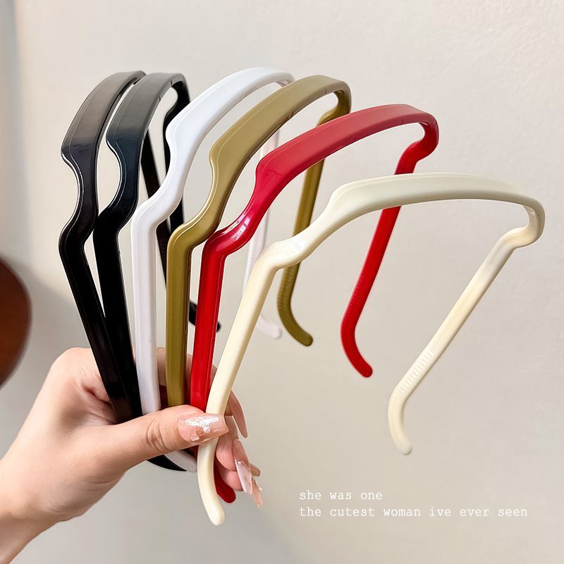 Sunglasses Headband Square Glasses Headband Female Summer Invisible Hair-Holding Hairpin Wave Curly Hair Special Hair Tie Sunglasses