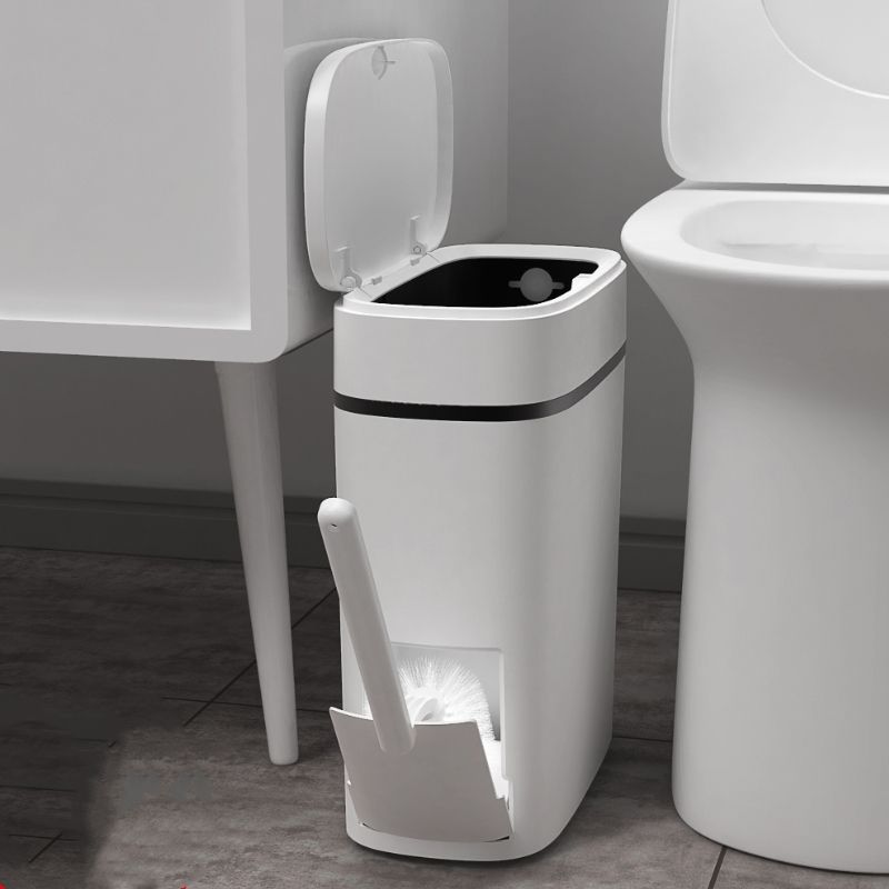 toilet bin household toilet narrow seam toilet brush integrated toilet paper bucket with lid large creative press wastebasket