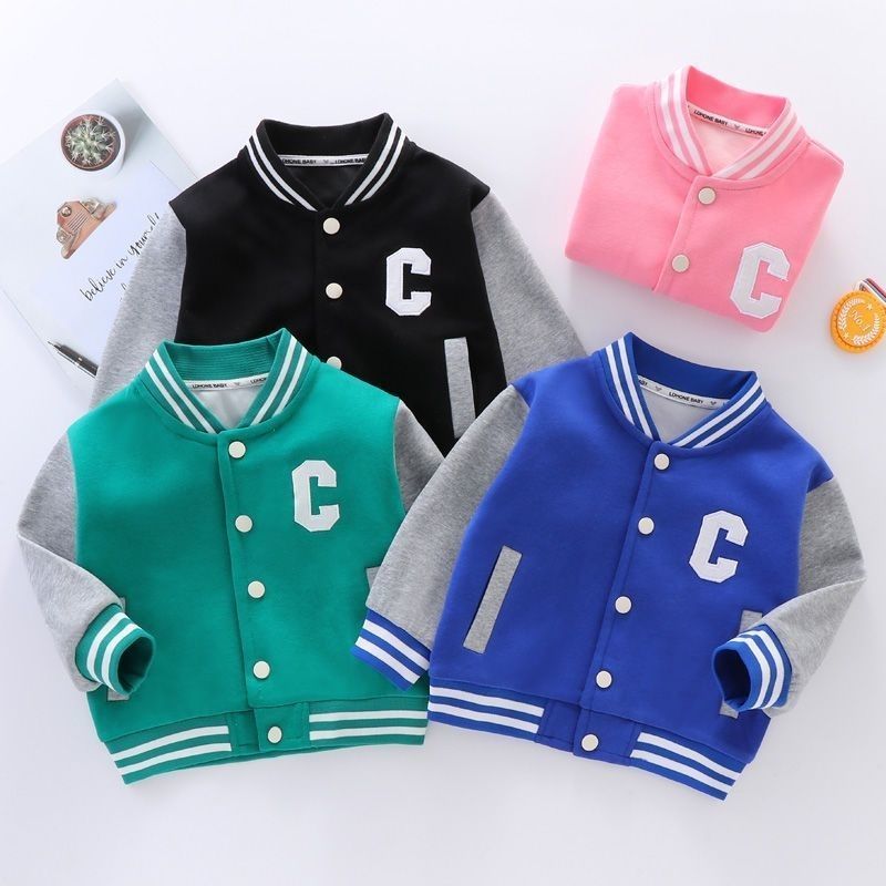 children‘s clothing boy‘s autumn coat 2022 new korean style fashionable children‘s baseball uniform girls‘ spring and autumn outer wear top