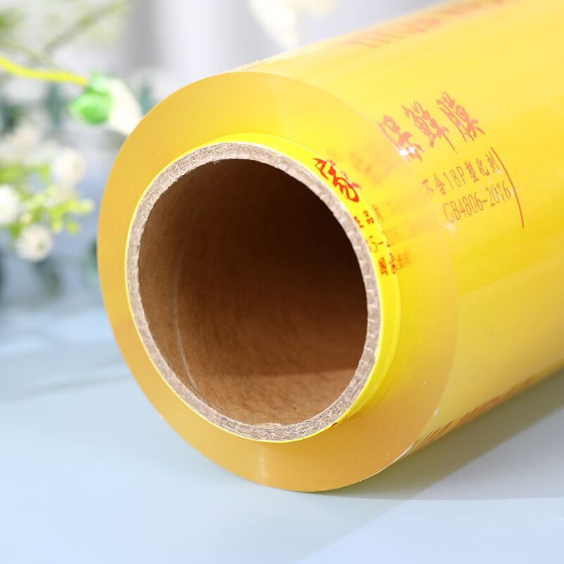 pvc plastic wrap wholesale large roll anti-fog fruit and vegetable food beauty salon hair salon household plastic wrap manufacturer