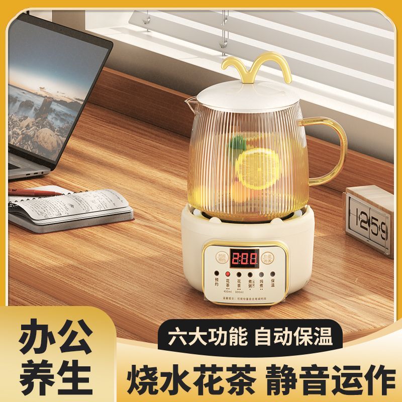 small health pot office tea brewing pot mini automatic tea cooker multi-functional small mini one person new