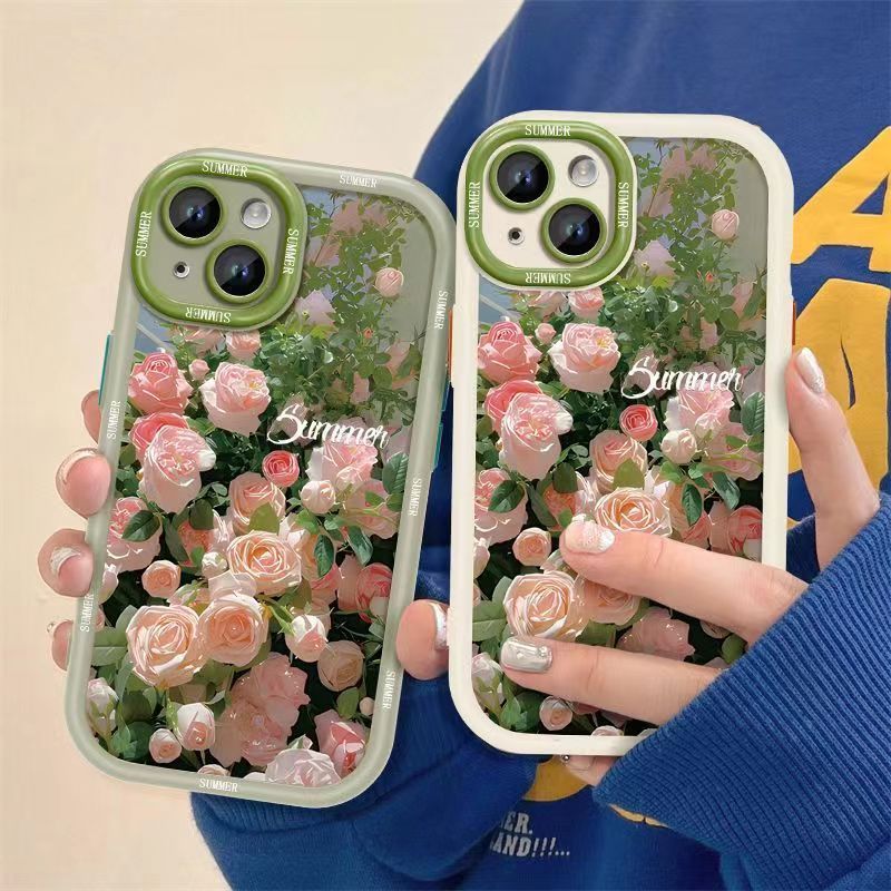 full screen rose green leaf huawei nova11 phone case 109876 phone case p605040 enjoy 30/20pro