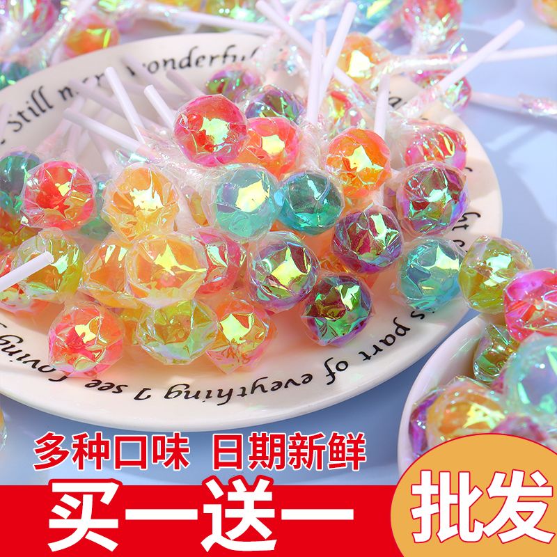 internet celebrity colorful mini lollipop wholesale mixed fruit flavor bulk children‘s snacks wedding car paper crane