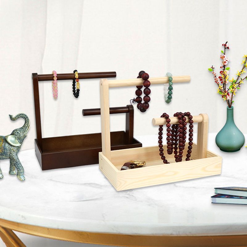 bracelet storage rack jewelry display stand high-end entry lux hanging collectables-autograph bracelet buddha beads bracelet ornament key display stand