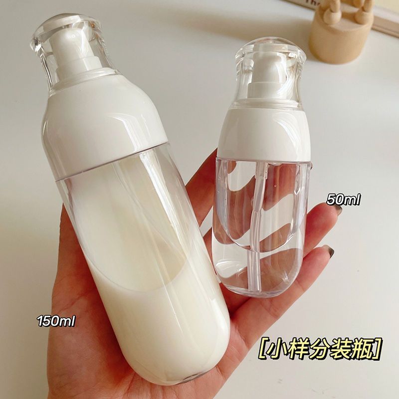 small pressuring lotion travel portable storage bottle sprinkling can makeup skin care products toner and lotion facial spray empty bottle