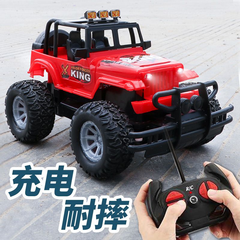 remote-control automobile off-road vehicle rechargeable high-speed remote control car drift racing electric children‘s toy car kid boy