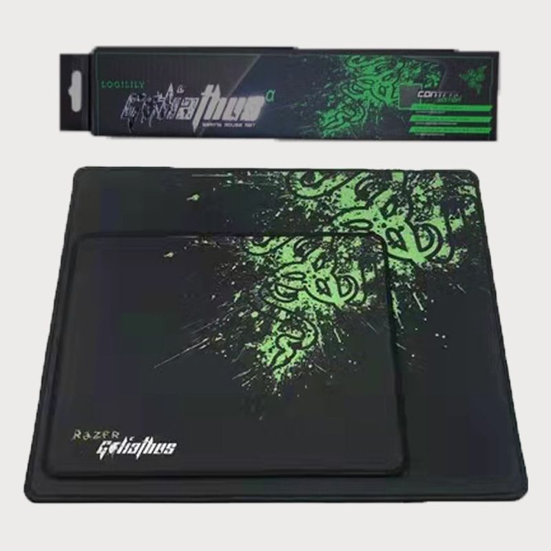 razer game special mouse pad e-sports oversized office table mat black pad thin thick surface thickened precision lock edge wrapping