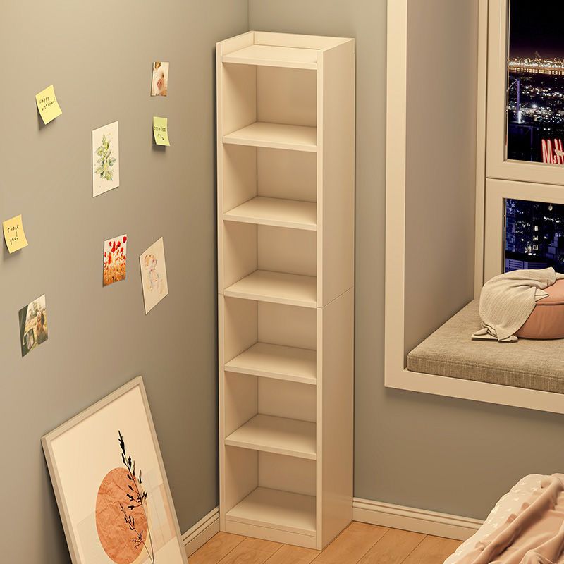 floor bookcase home bedroom cabinet wall-mounted small bookshelf simple storage shelf modern minimalist narrow side cabinet