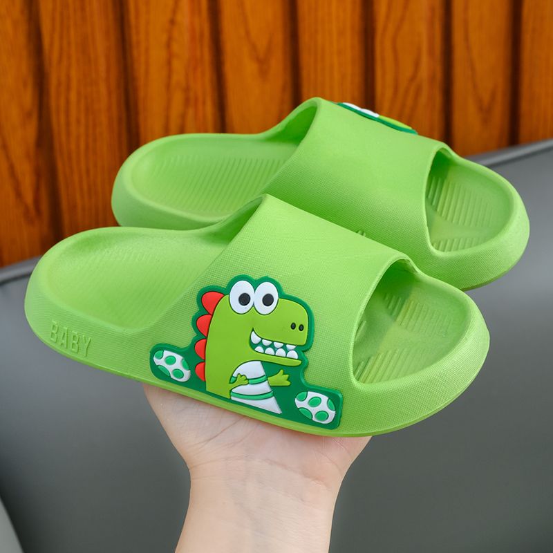 children‘s slippers boys and girls summer new cartoon home indoor bath non-slip deodorant soft bottom children home sandals