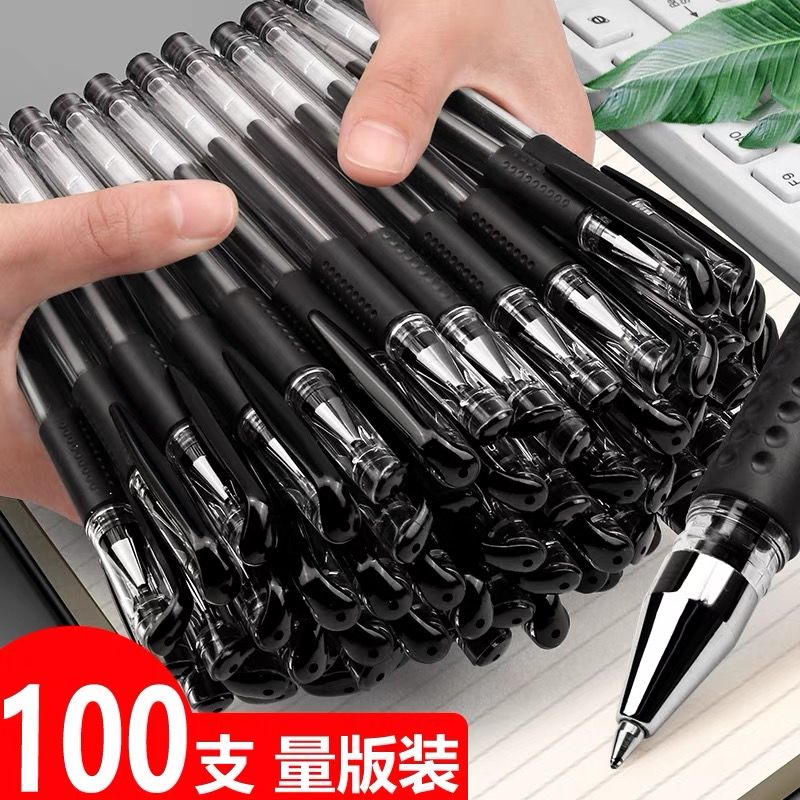 gel pen 0.5 office signature pen black carbon pen student water-based paint pen red blue ball pen ballpoint pen wholesale