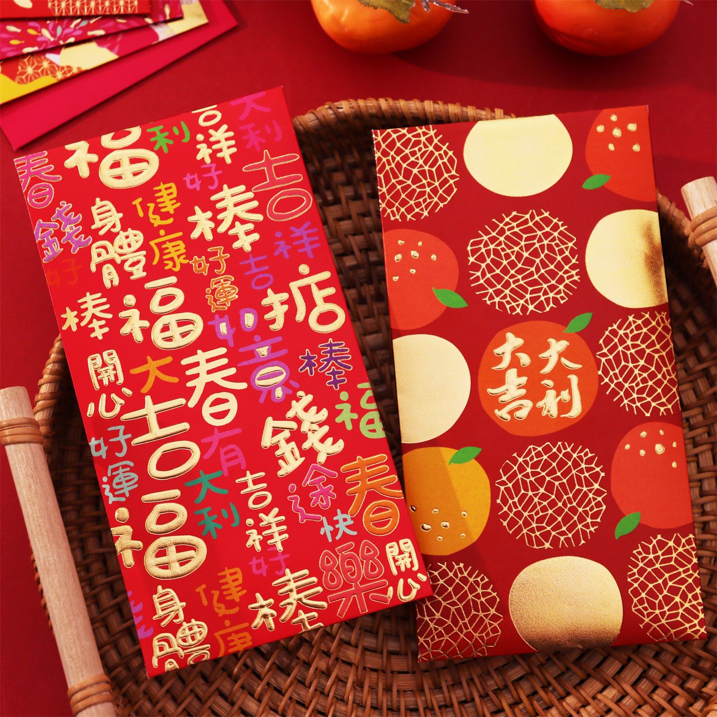 2025 spring festival hong kong edition red pocket for lucky money creative new traditional gilding high-end spring festival universal big profit seal long