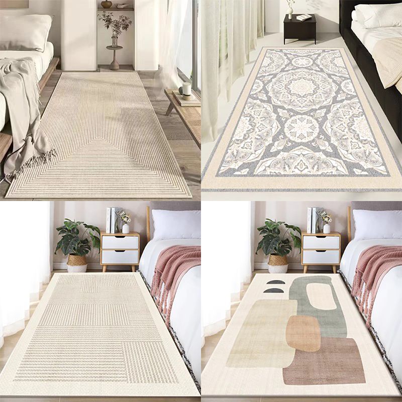 carpet bedroom living room bedside household simple floor mat long thickened stain-resistant non-slip room floor full carpet