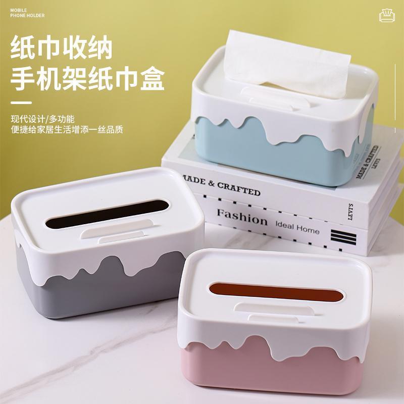 new desktop cartoon creative tissue box cute girl heart coffee table multi-functional tissue box home living room