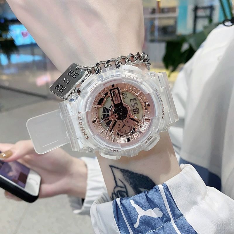 unicorn electronic watch junior and middle school students women‘s korean-style alarm clock waterproof men‘s sports multi-functional ins college style