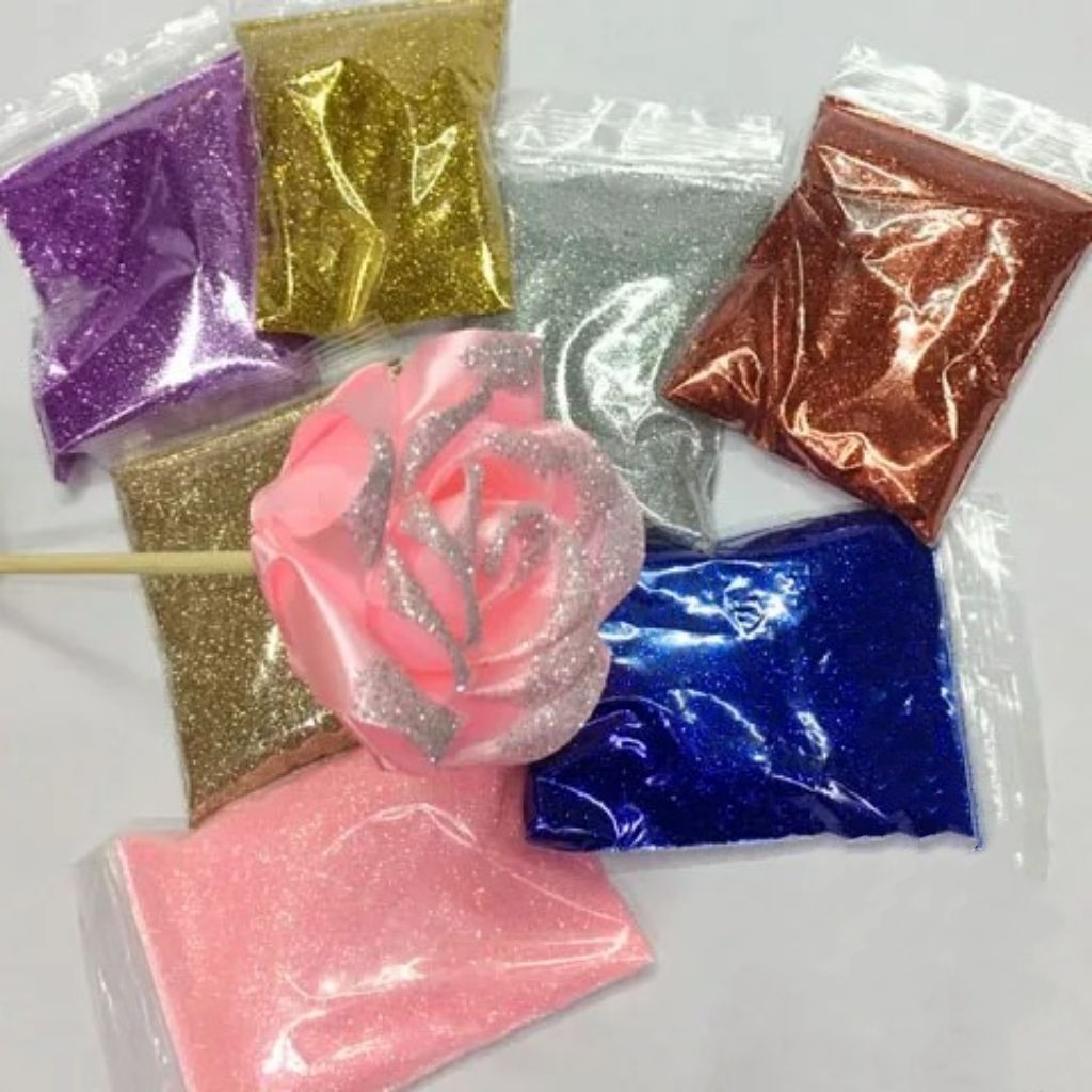 glittering powder flash powder 150-500g glue delivery tutorial children‘s handmade glitter powder handmade roses ingredients