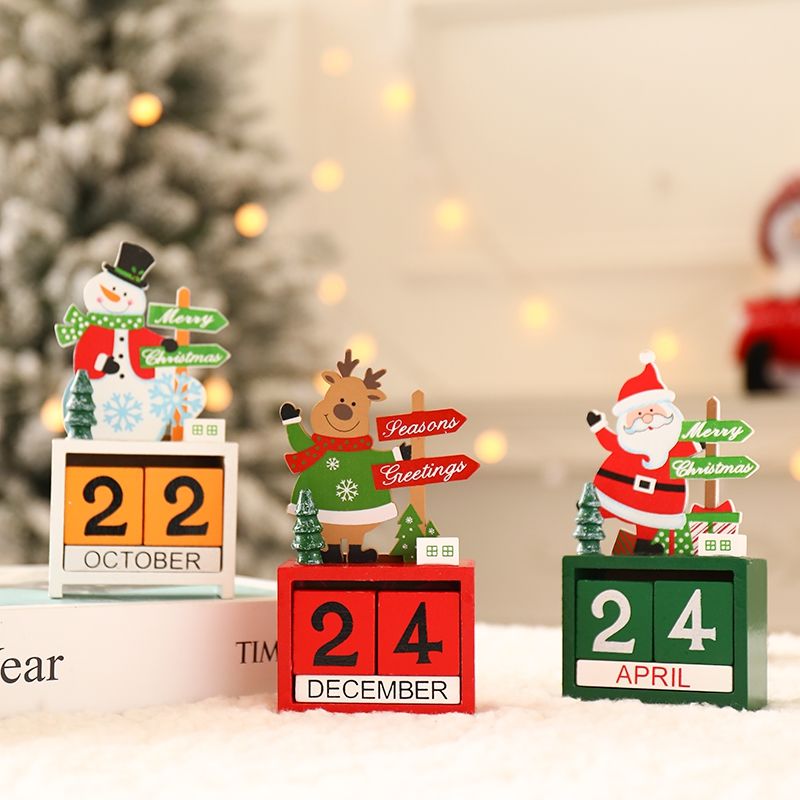 christmas countdown calendar christmas decorations kindergarten ornaments christmas scene layout small gifts for children gifts