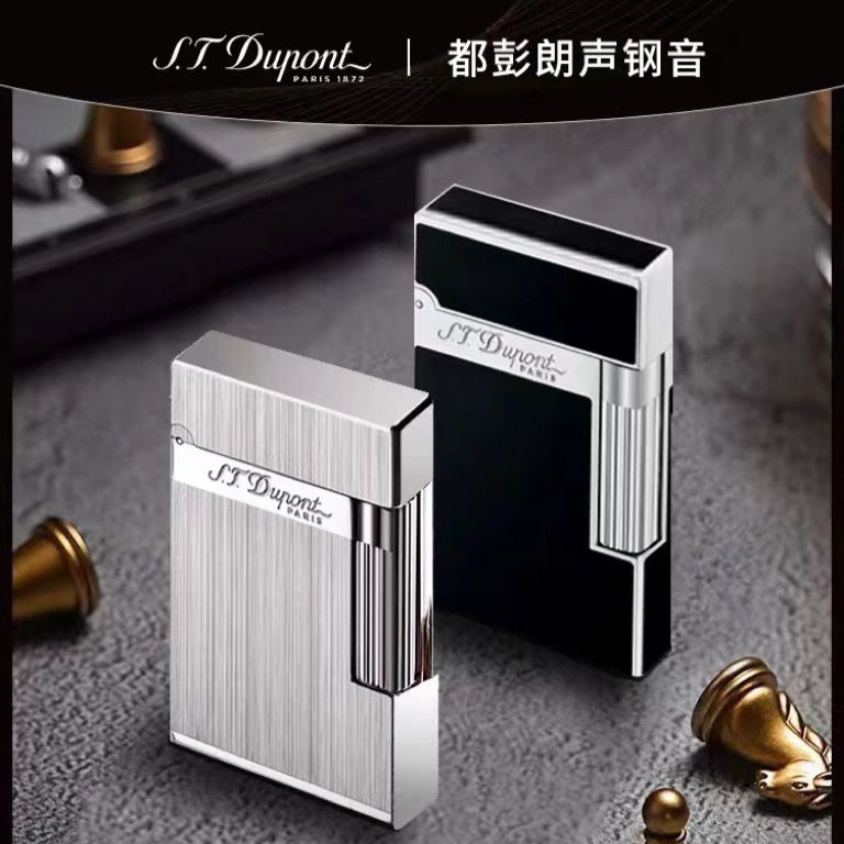 french stdupont s.t. dupont imported langsheng lighter duqu original inflatable crisp gift gas side pulley