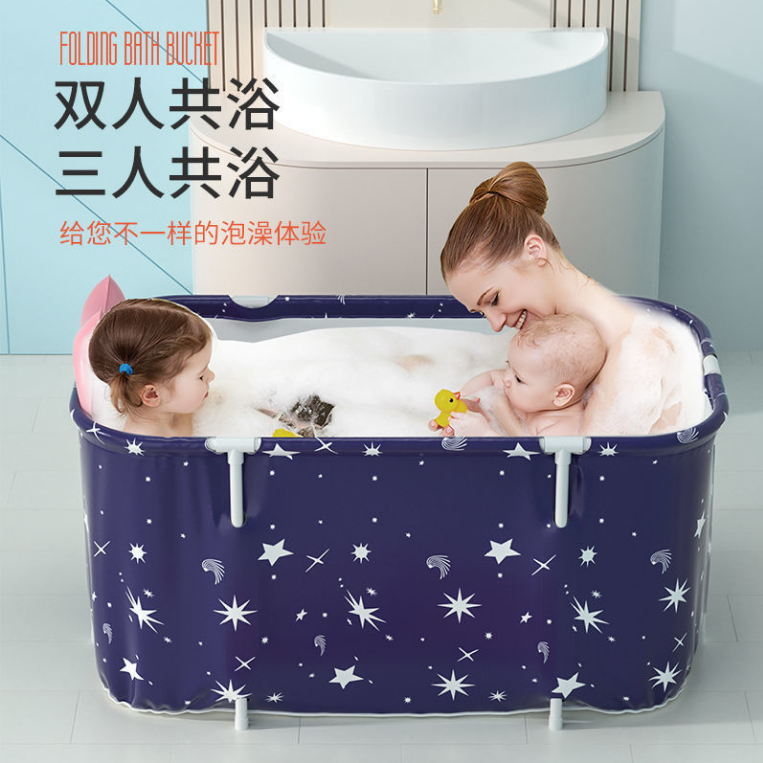 bath buet rectangur folding bath barrel bathtub sitting bath buet adult household thien and lengthen rge 120cm