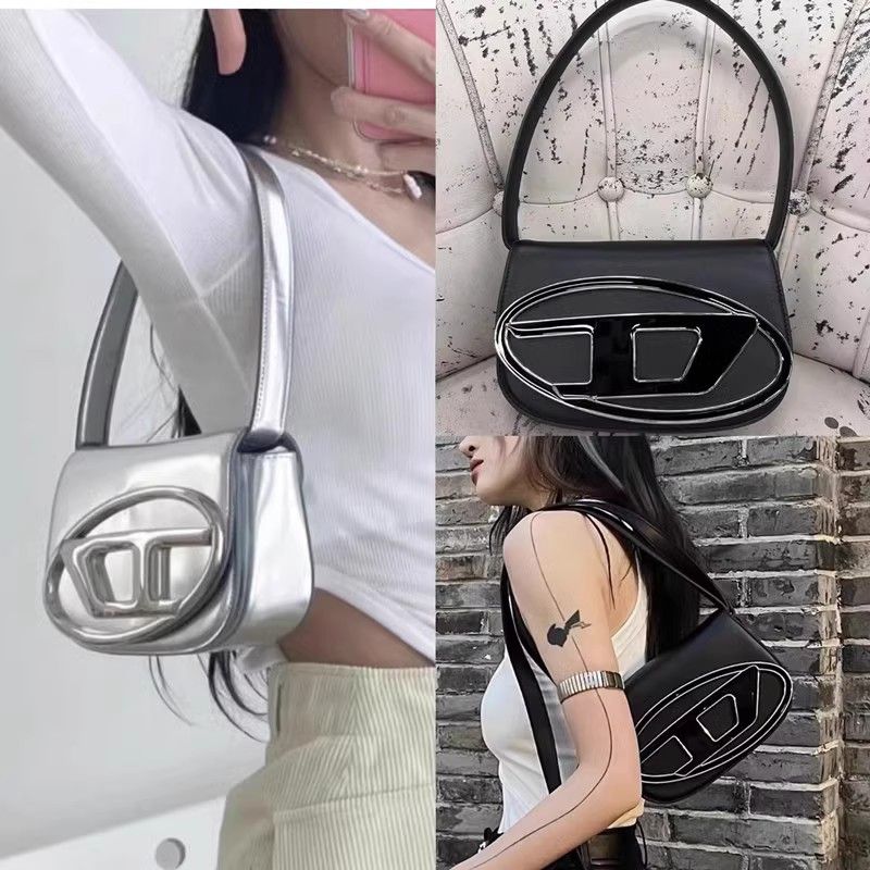 jingle bag messenger bag casual all-match senior hot girl niche new style summer silver portable shoulder underarm bag women