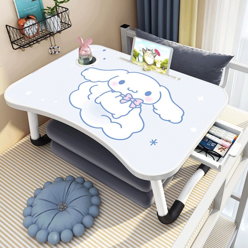 home bed folding table learning homework laptop small table dormitory bedroom bay window zhuo zi multifunctional