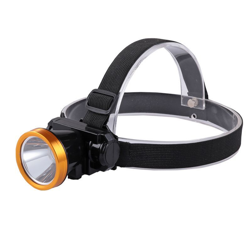 led bright headlight strong light long shot lithium rechargeable headlight outdoor head wear fishing night fishing miner's lamp flashlight