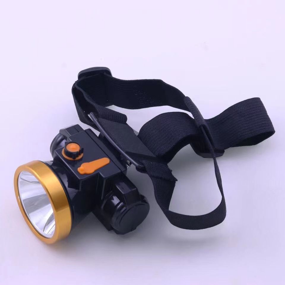 led bright headlight strong light long shot lithium rechargeable headlight outdoor head wear fishing night fishing miner's lamp flashlight