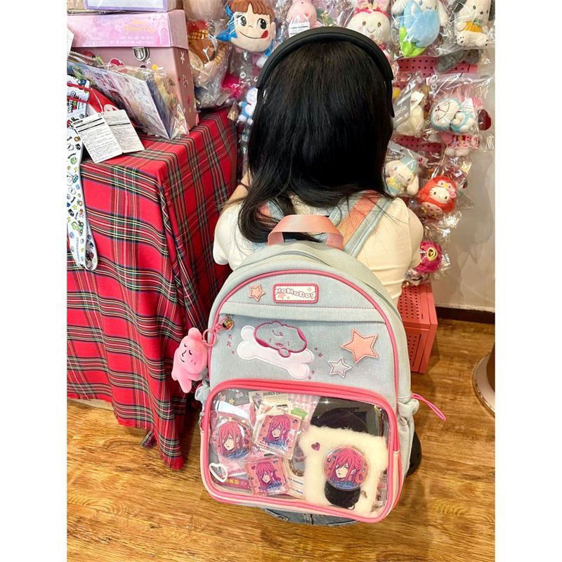 y2g hot girl wind pain bag 2023 new arrival school season student class commuter schoolbag super cute soft girl backpack