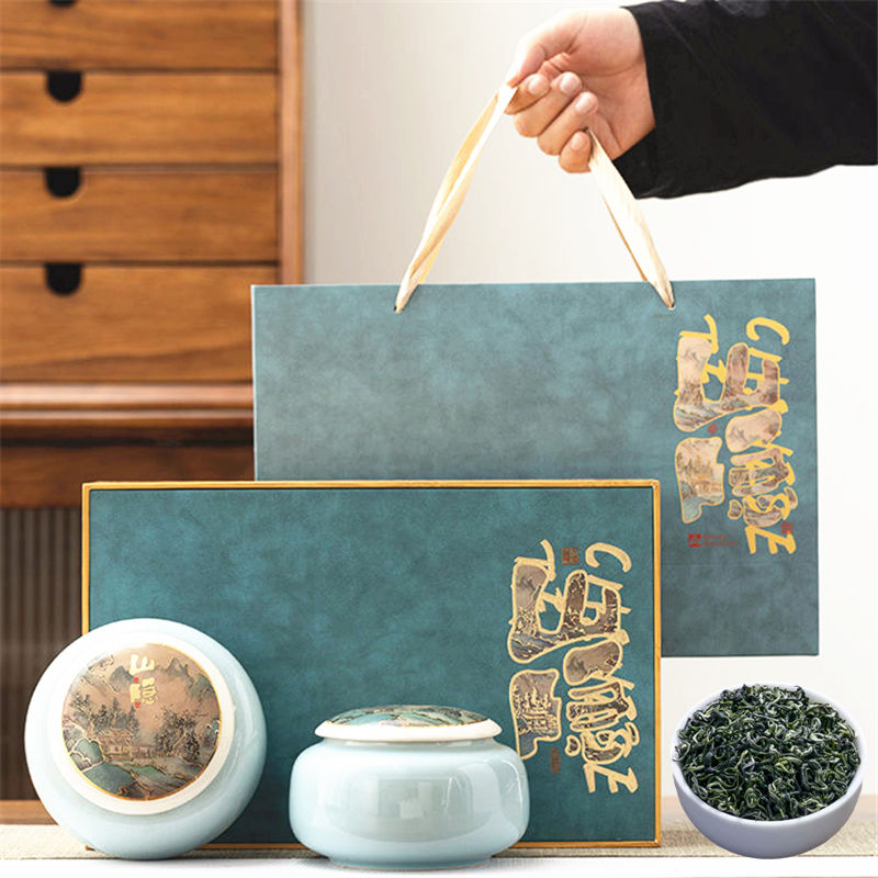 biluochun 2024 new green tea fragrant high-end gift box-packed gift for elders to send leaders chinese new year-day gift