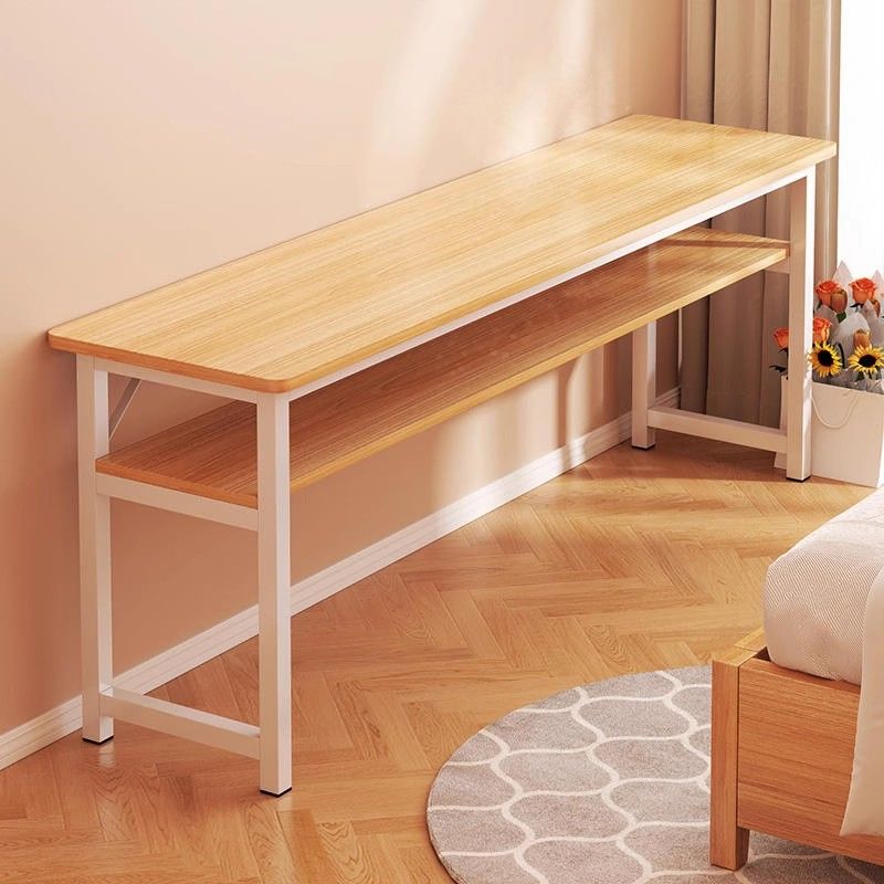 household long table bedroom computer table rectangular student study table simple rental house desk long table