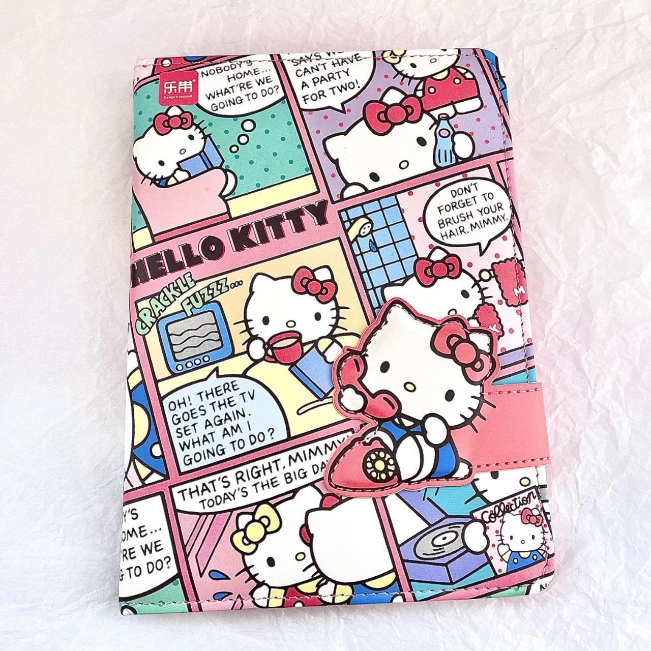 sanrio  notebook ins japanese cute student color page diary b6 cartoon journal book notepad