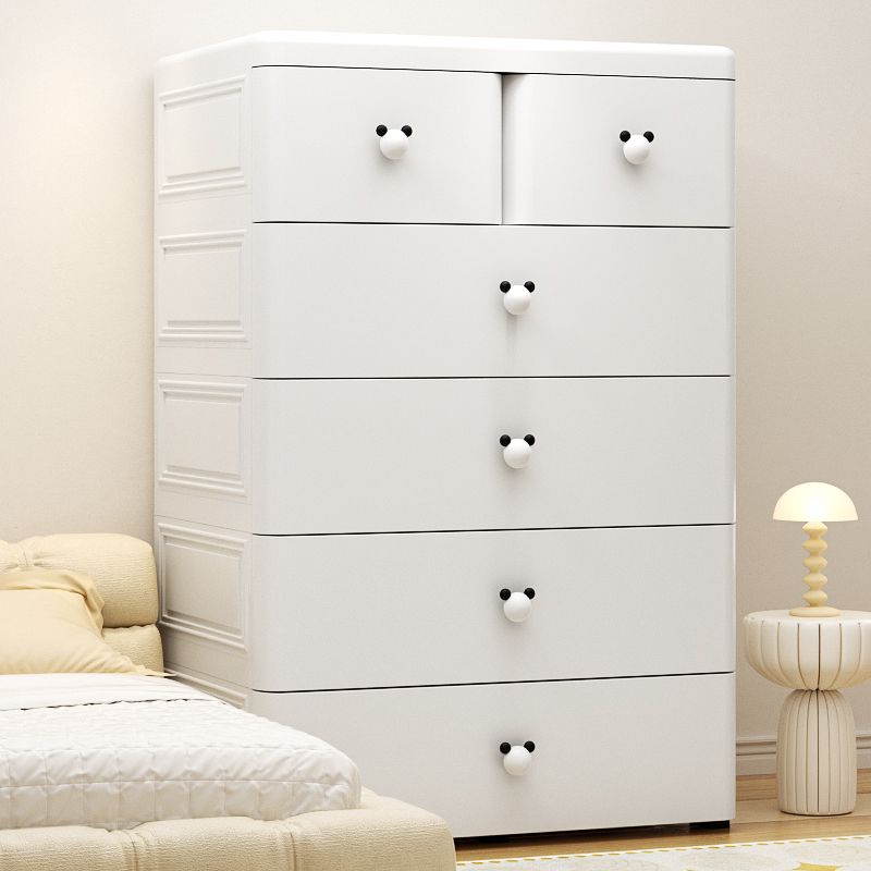 baby children‘s wardrobe drawer storage cabinet multi-layer living room locker storage cabinet five bucket box household baby wardrobe