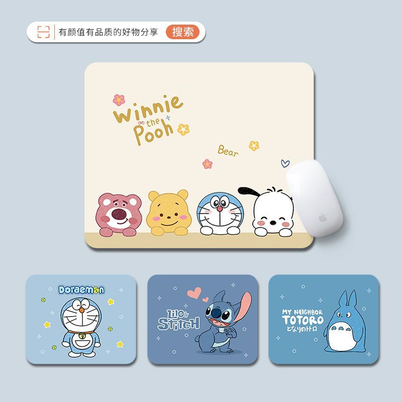 cute cartoon mouse pad for boys and girls ins style computer keyboard pad wrist pad office desk surface panel mouse pad