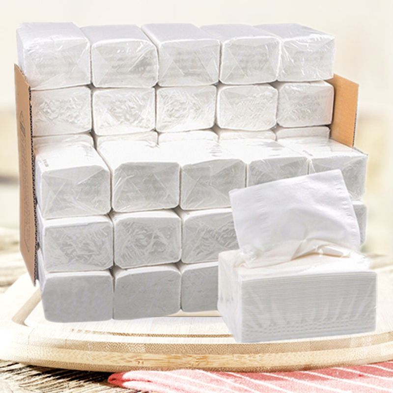 pure wood paper extraction whole box 36/10 packs 4-layer business tissue wood pulp non-additive napkin household face towel toilet paper