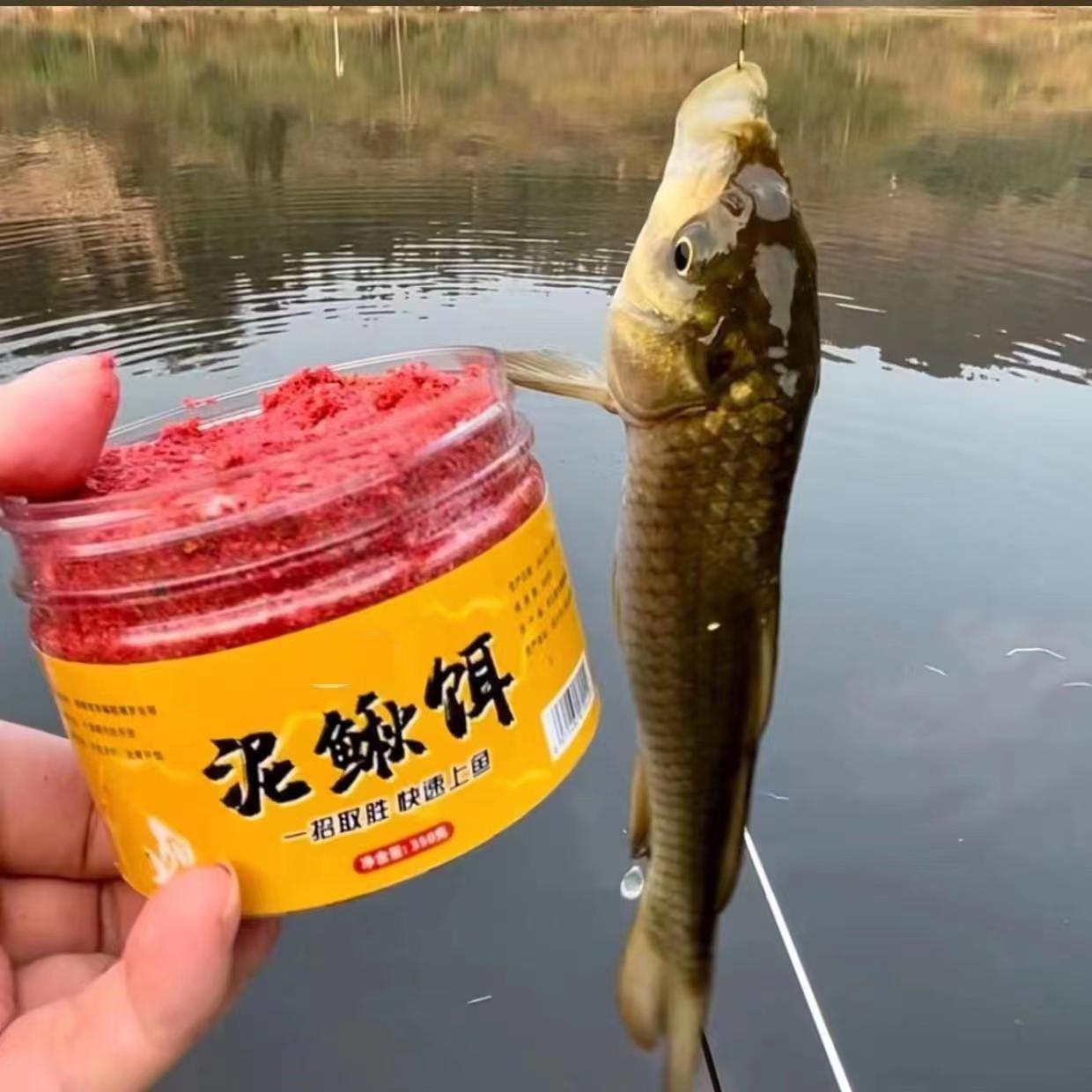 [same style as live broadcast] master loach bait essence peptide wild fishing black pit crucian carp grass carp fishing bait